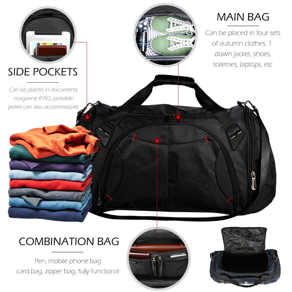 Waterproof Gym bag 25L Large-capacity